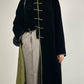 Soprabito vintage stile orientale in velluto