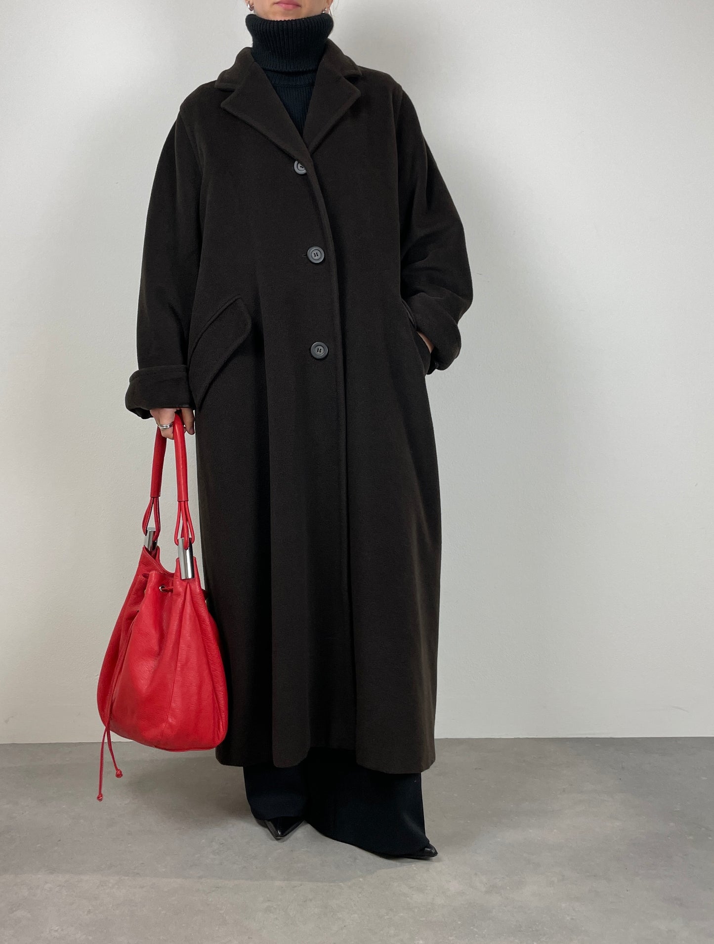 Max Mara brown long coat