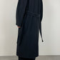 Long grey wool coat