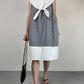 Abito vintage sartoriale made in Italy in cotone
