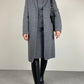 MAX MARA cappotto in drap di lana e angora doppiato