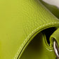 Made in Italy olive green leather bag