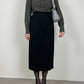 Max Mara wool midi skirt