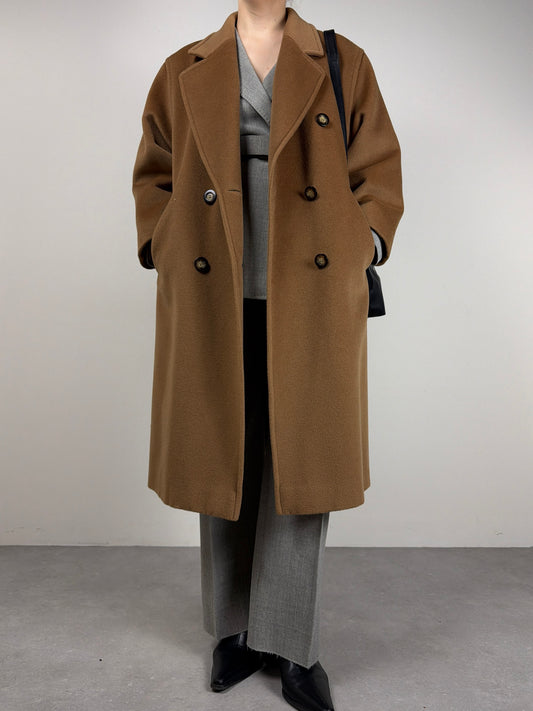 Cappotto vintage Made in Italy in pura lana Piacenza