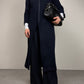 JIL SANDER abito tunica in lana blu