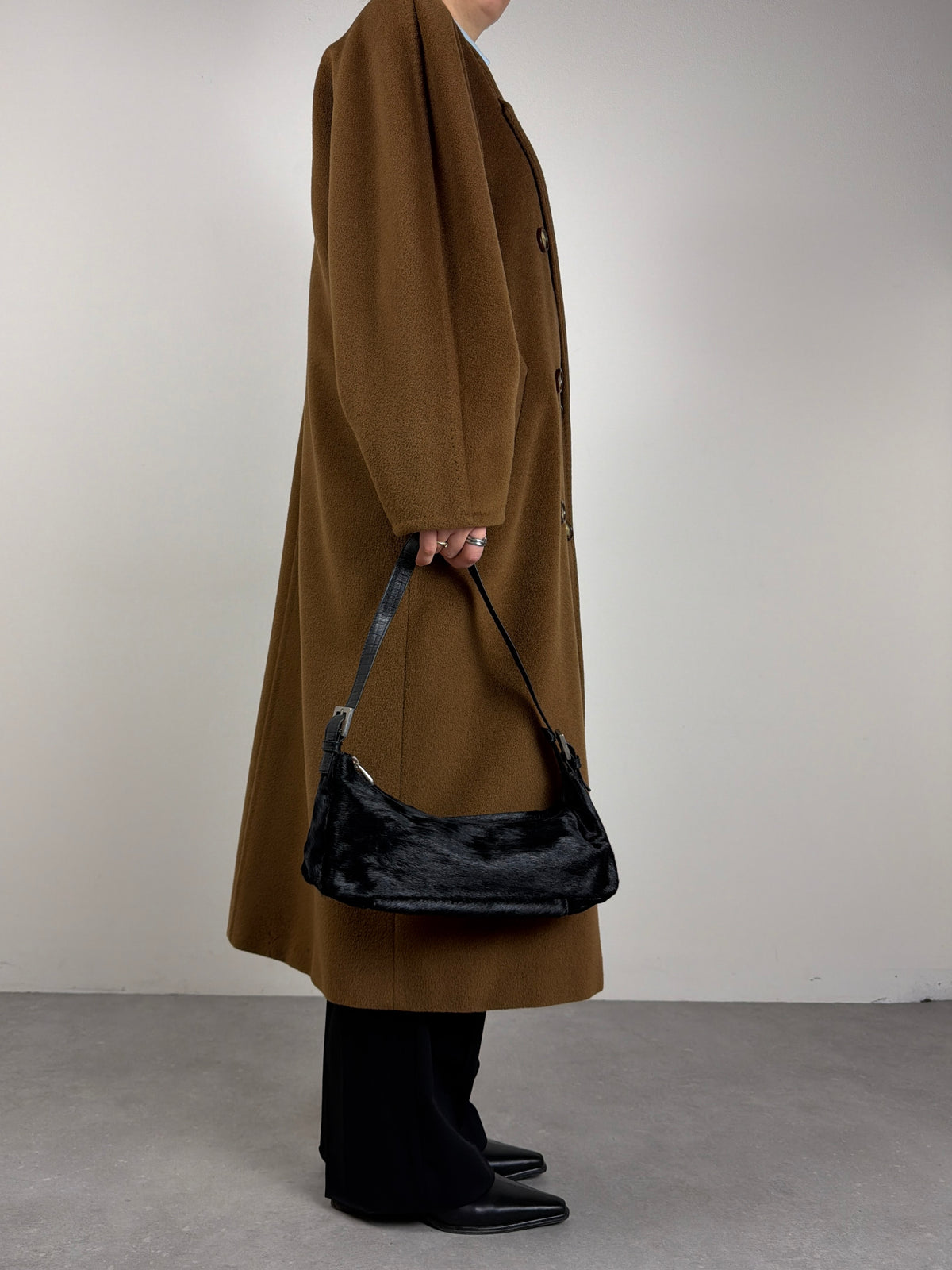 Max Mara icon 101801 cappotto marrone