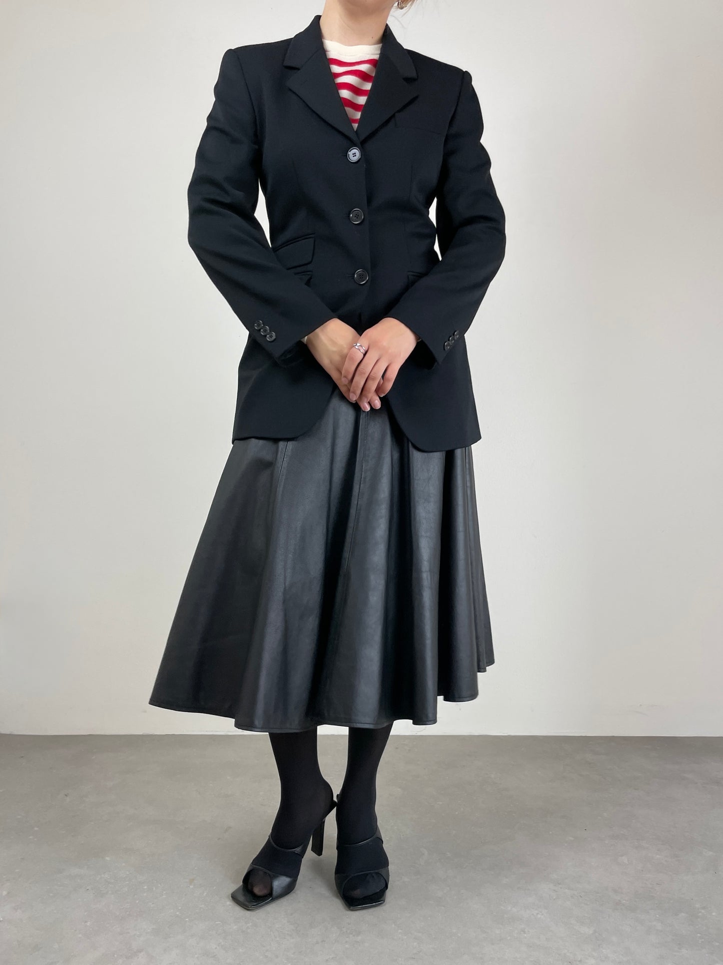 Blazer vintage in lana Made in Italy