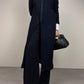 JIL SANDER abito tunica in lana blu