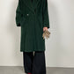 Max Mara green oversize coat