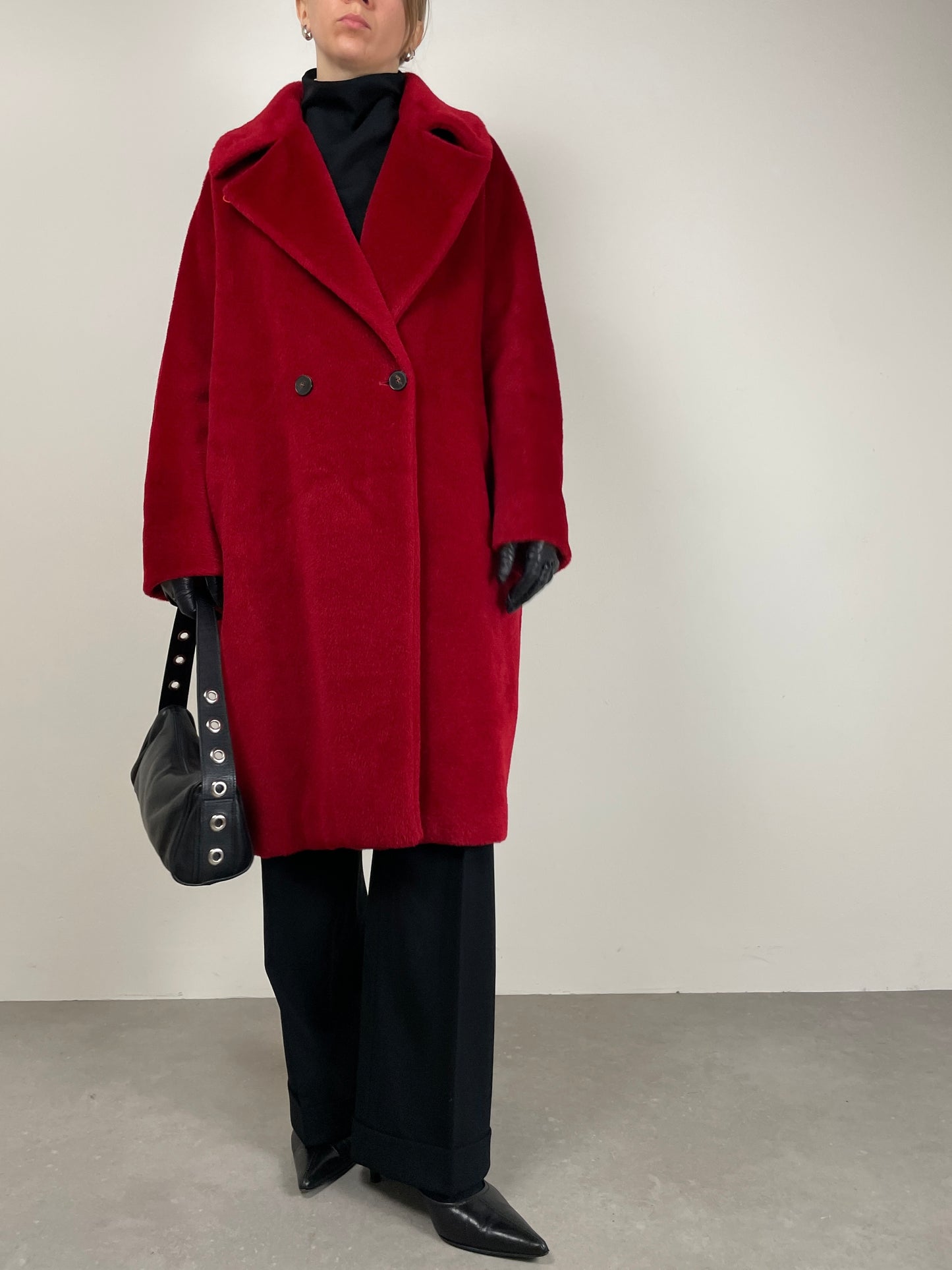 Marella cappotto in alpaca e lana