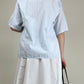 Camicia vintage in cotone con ricamo