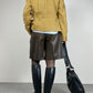 Blazer JIL SANDER in lana e cashmere pied de poule