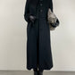 Cappotto lungo Made in Italy in lana
