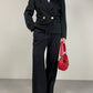 Blazer vintage Made in France in pura lana