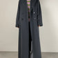 Cappotto vintage in angora e lambswool