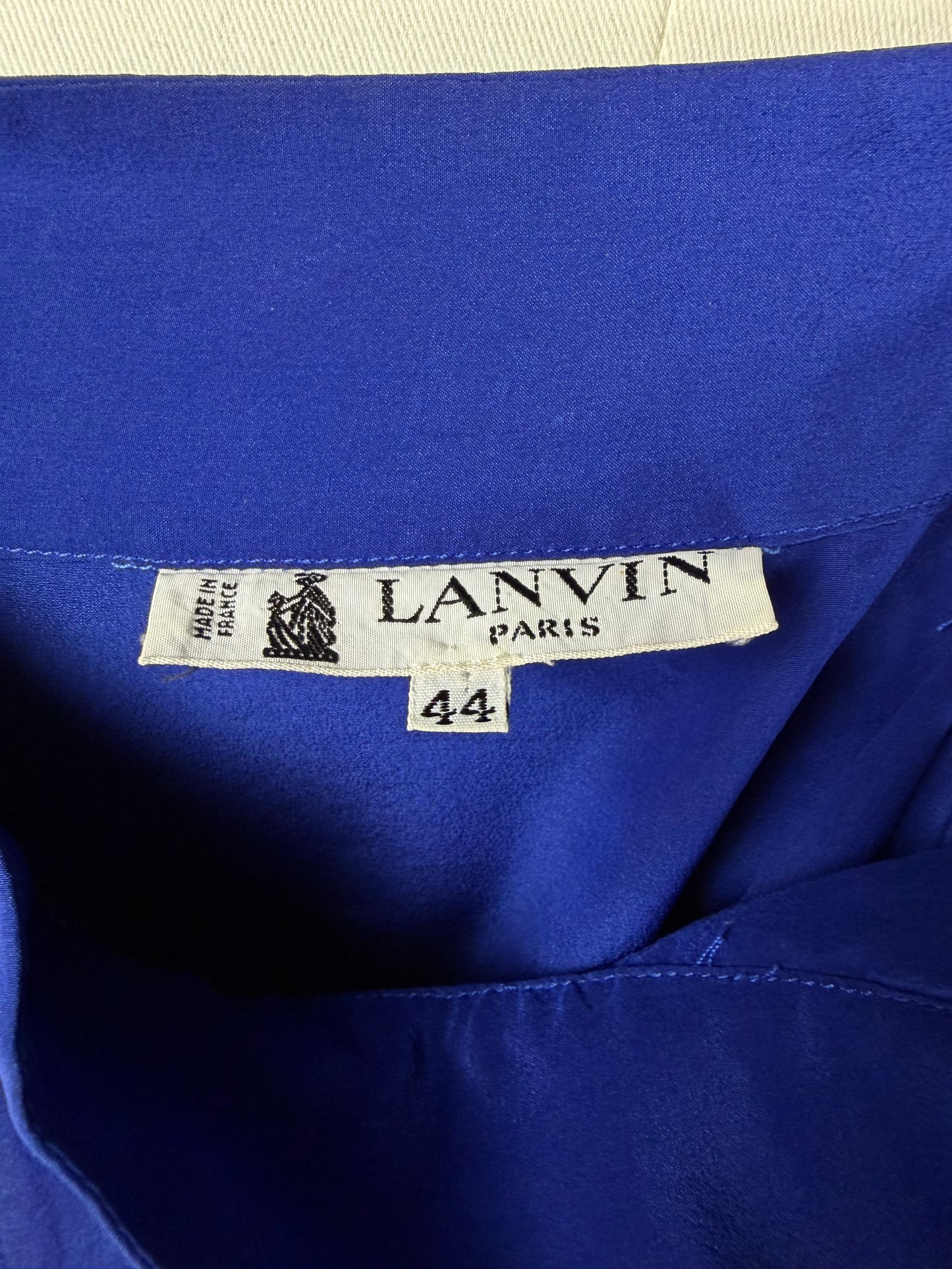 Blusa LANVIN in pura seta