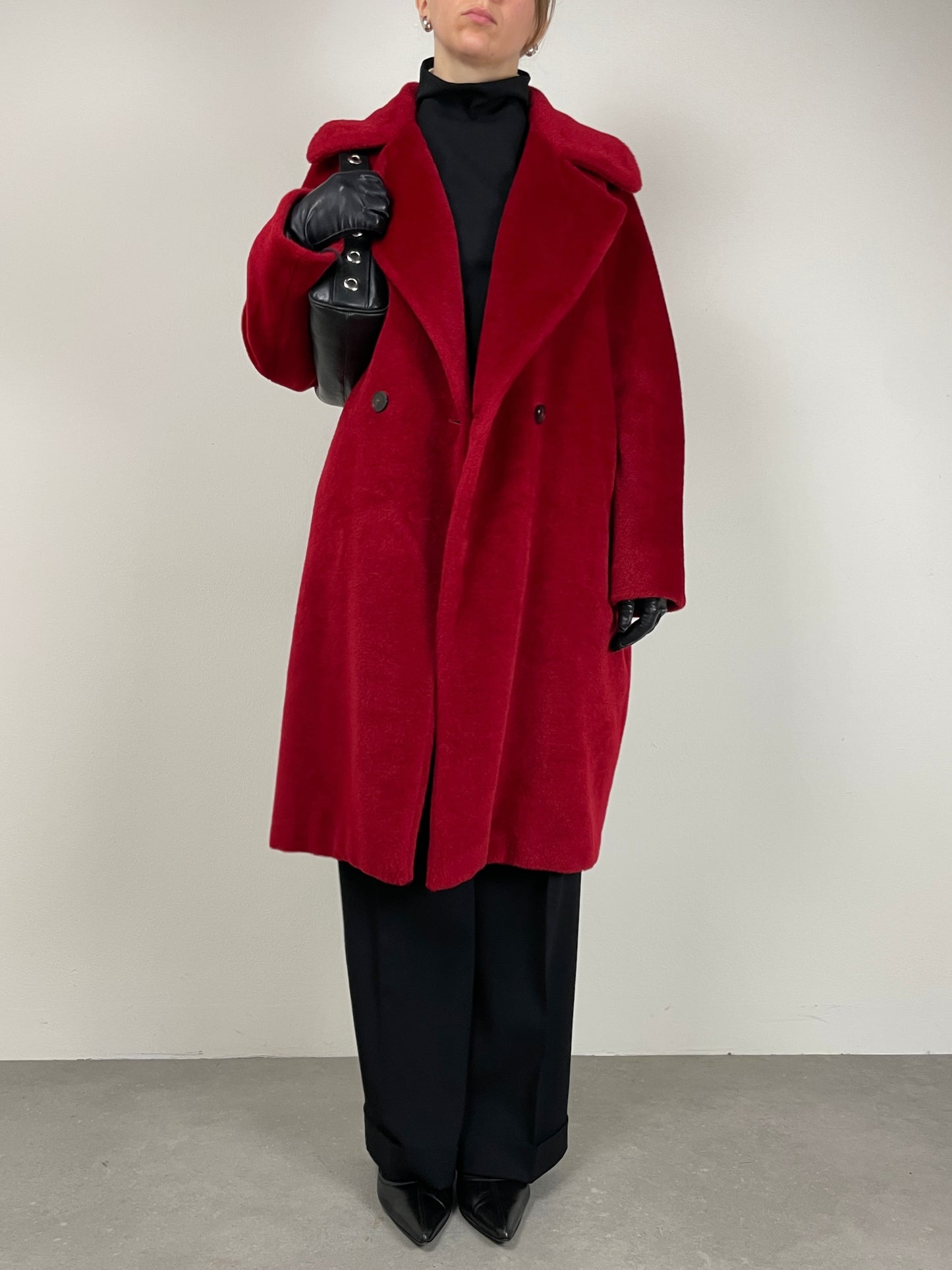 Marella cappotto in alpaca e lana