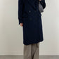 MANI by Giorgio Armani wool blue coat