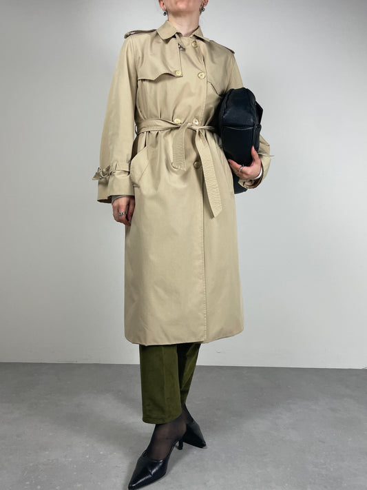 Trench vintage a doppiopetto