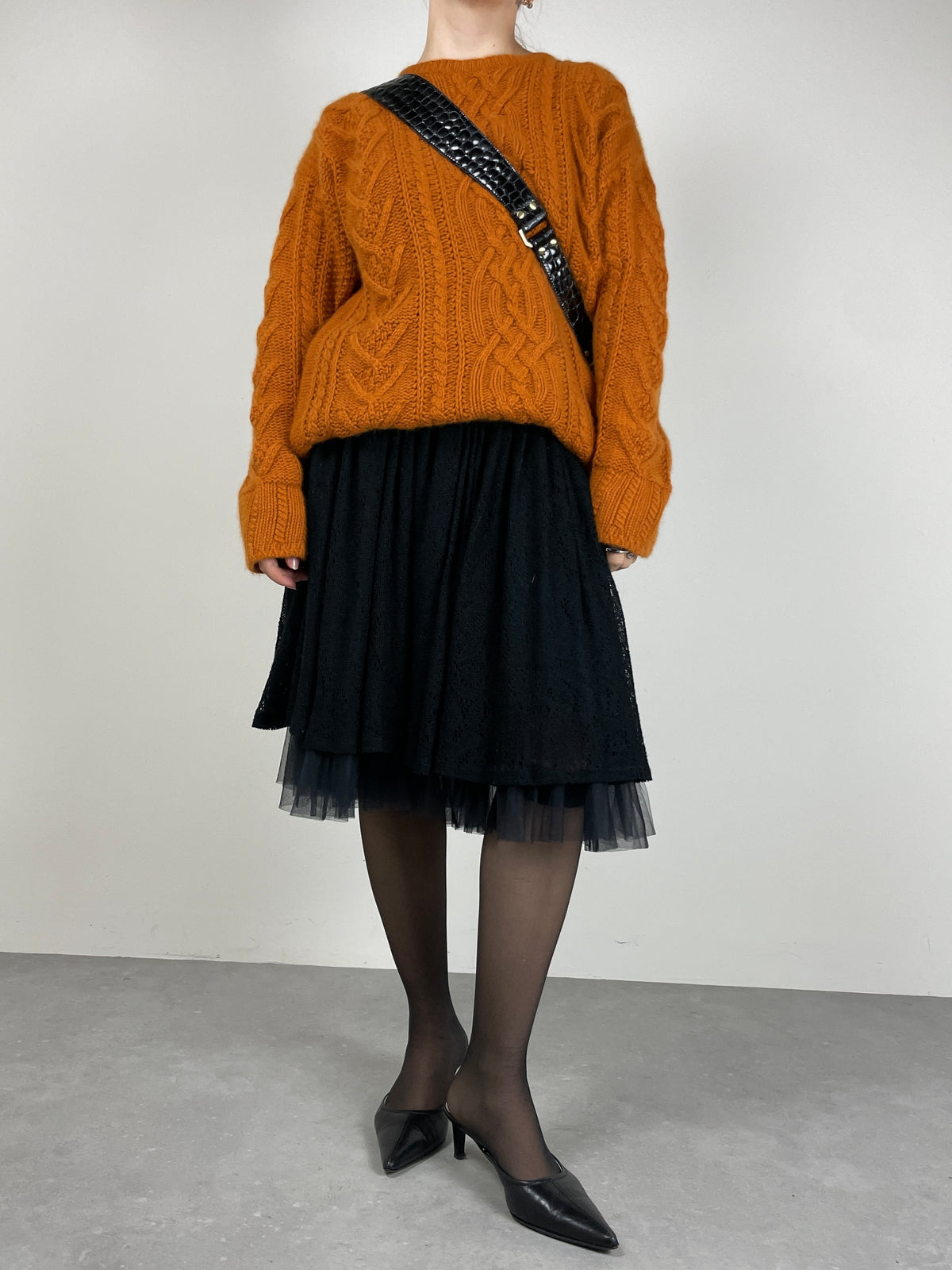 MAX MARA maglione in lana e angora