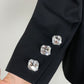 Yves Saint Laurent Blazer smoking con bottoni gioiello