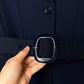 PRADA trench blu e nero