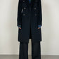 SPORTMAX Black wool coat