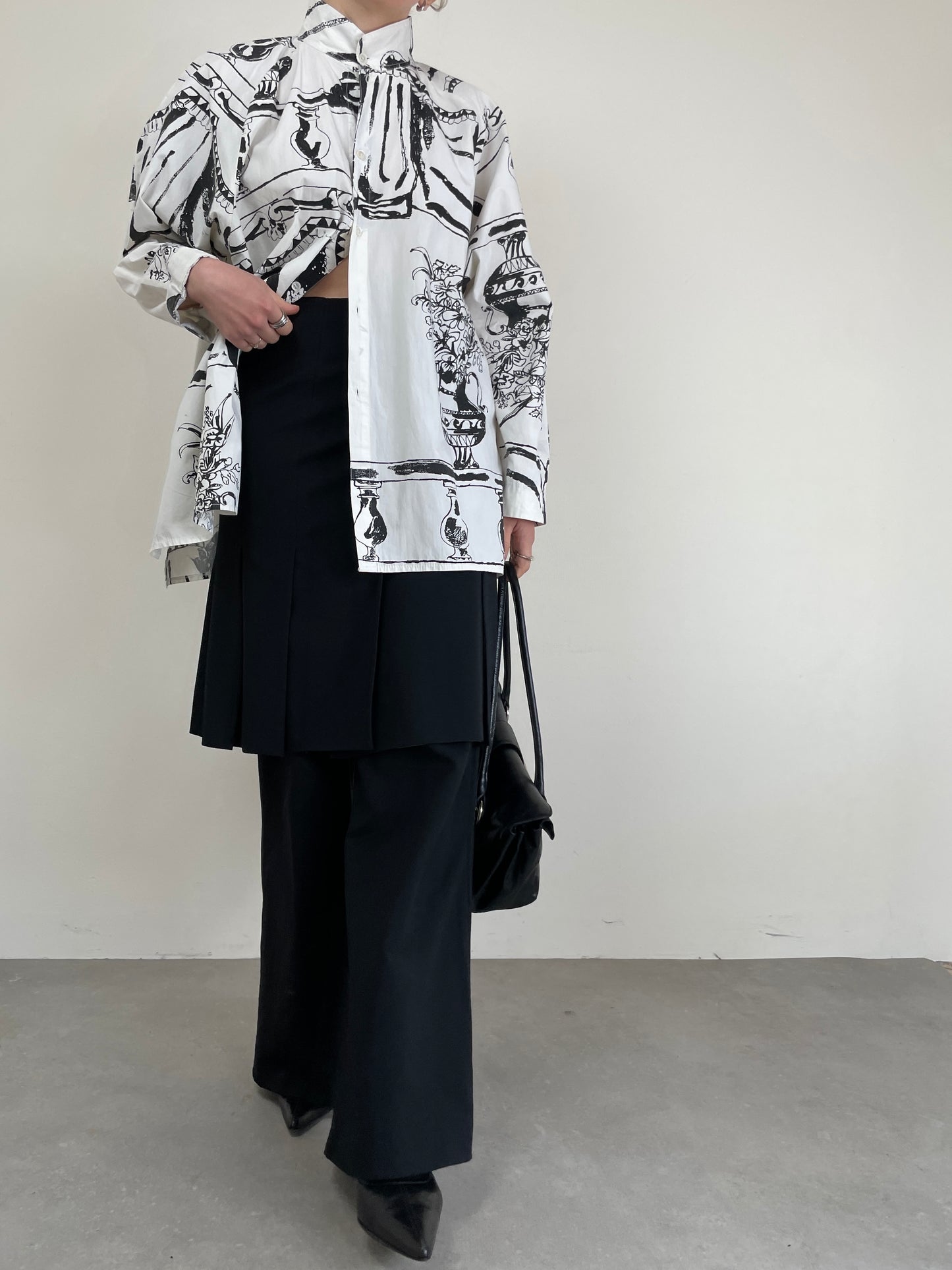 Camicia vintage a fantasia