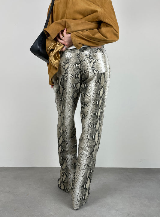 Python cotton pants