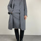 MAX MARA cappotto in drap di lana e angora doppiato