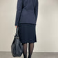 MOSCHINO Cheap and Chic blazer in lana gessato con impunture