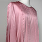 Blusa vintage in pura seta rosa