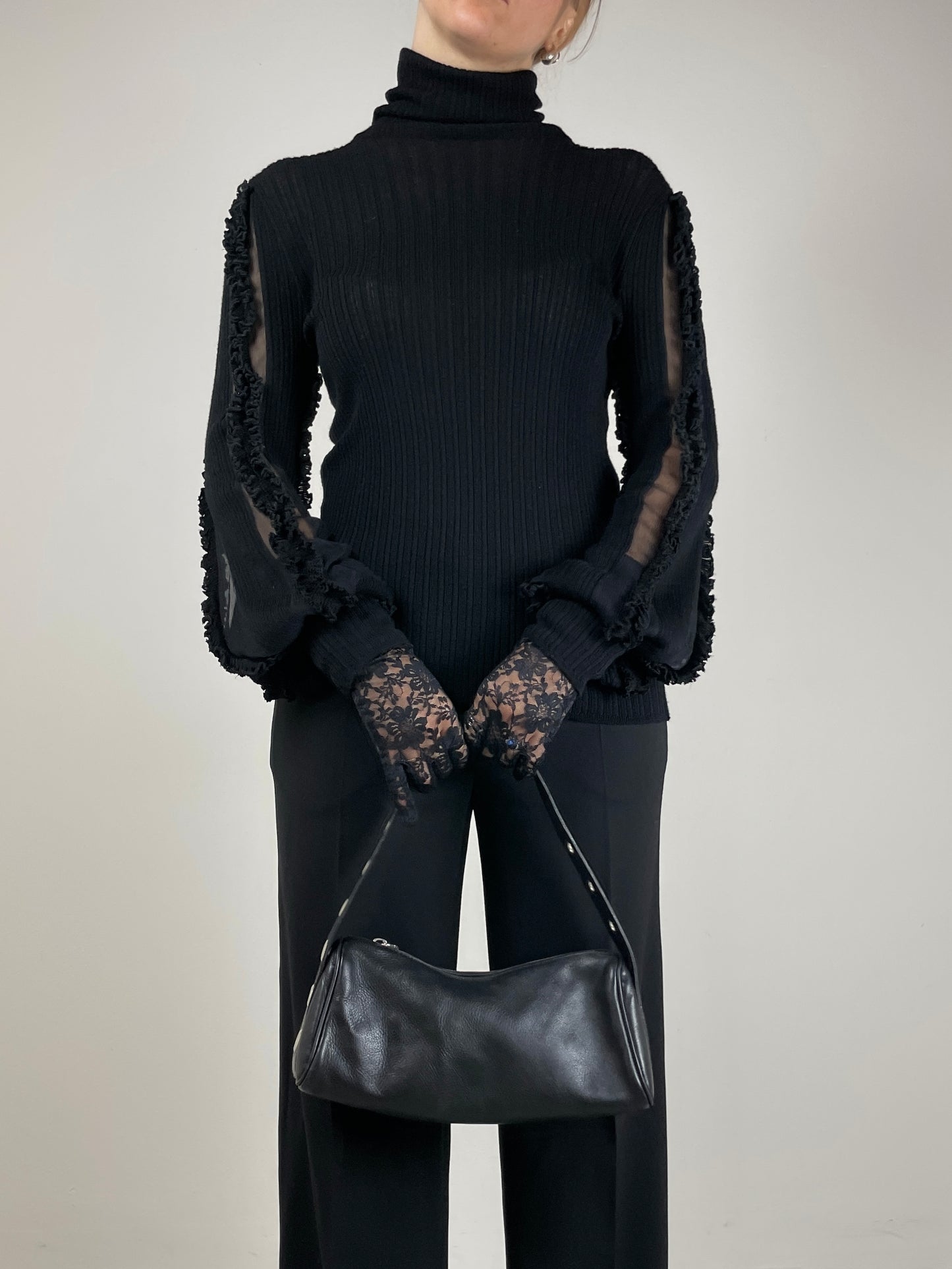 Maglioncino Roberto Cavalli in lana e seta