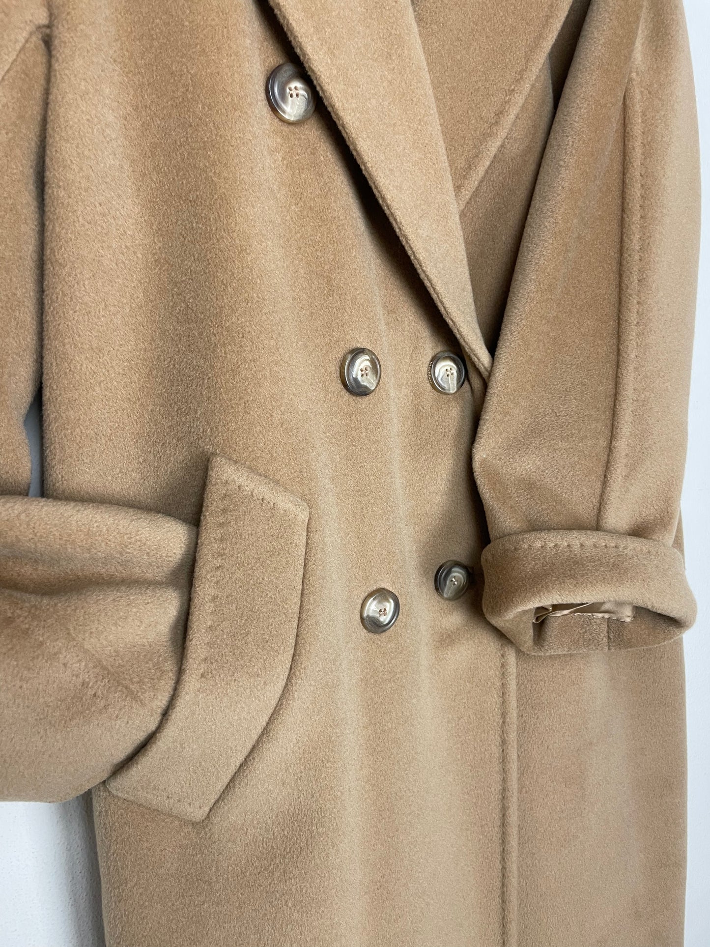 Max Mara 101801 camel coat 44IT