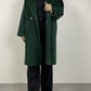 Max Mara green oversize coat