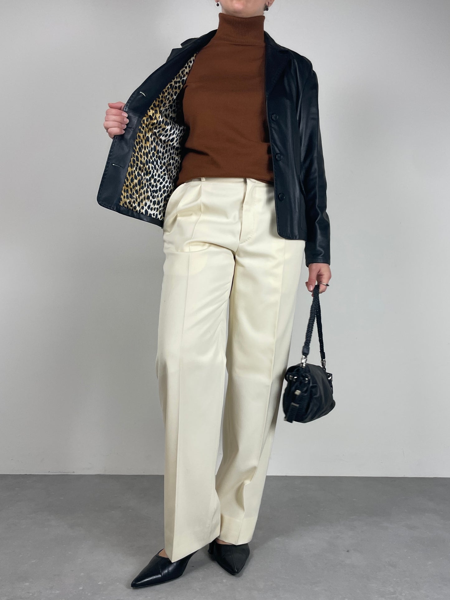 Blazer Made in Italy in vera pelle