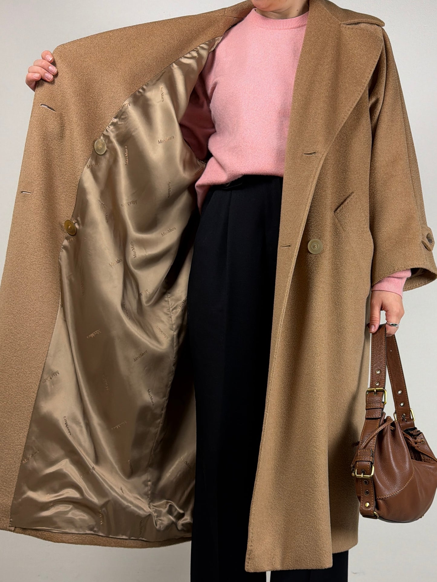 MAX MARA 100% cammello