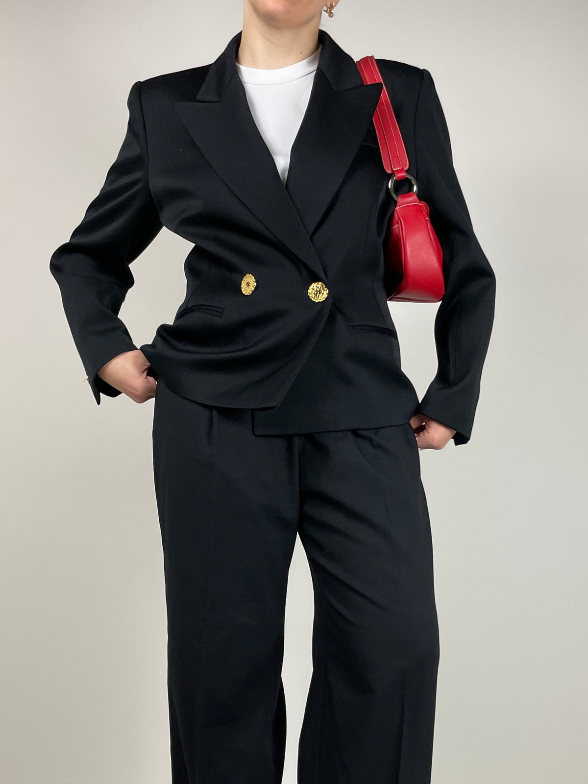 Blazer vintage Made in France in pura lana