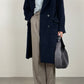 MANI by Giorgio Armani wool blue coat