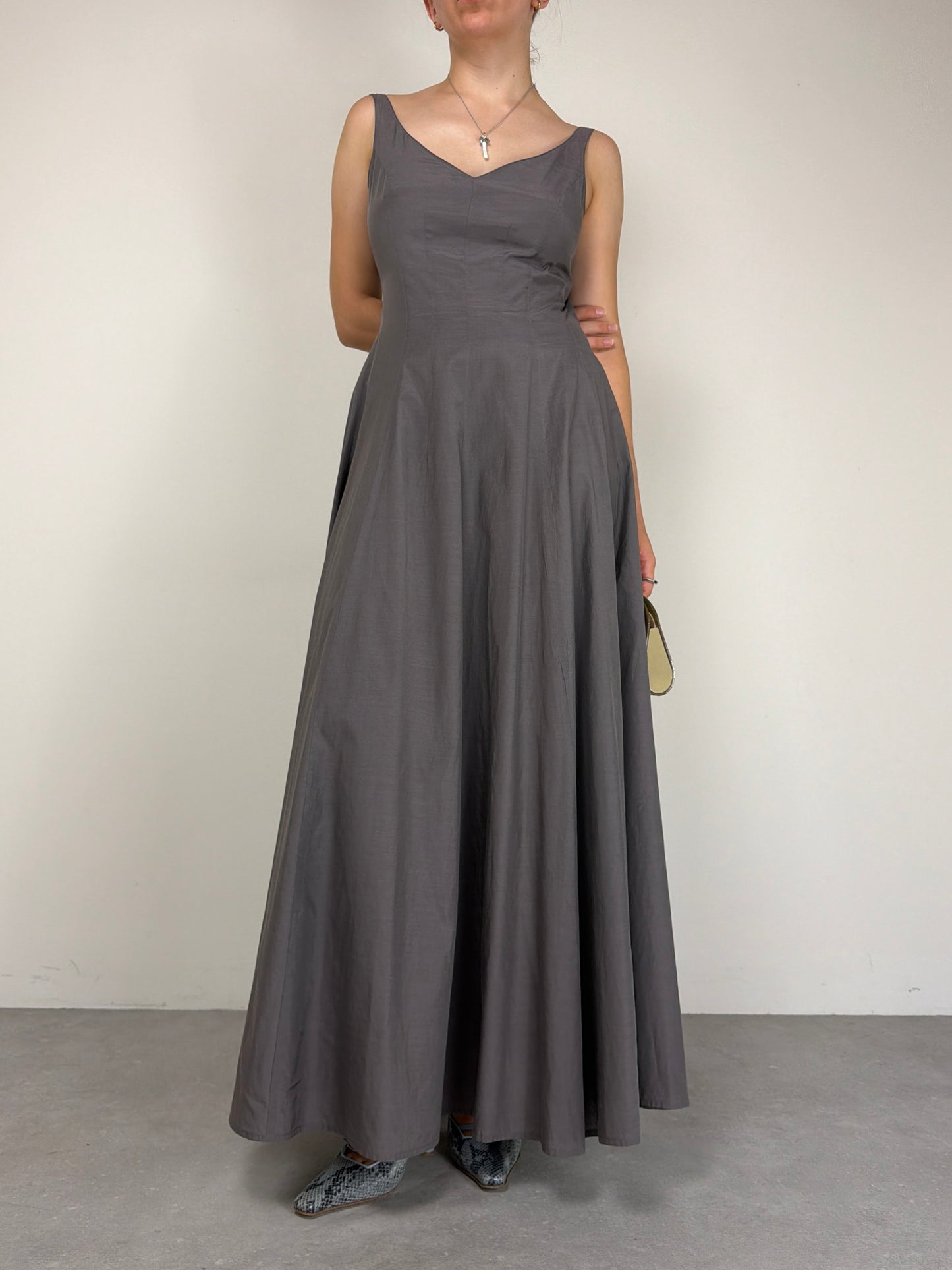 Abito Made in Italy in seta e cotone