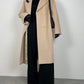 Ivory wool coat