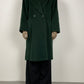 Max Mara green oversize coat