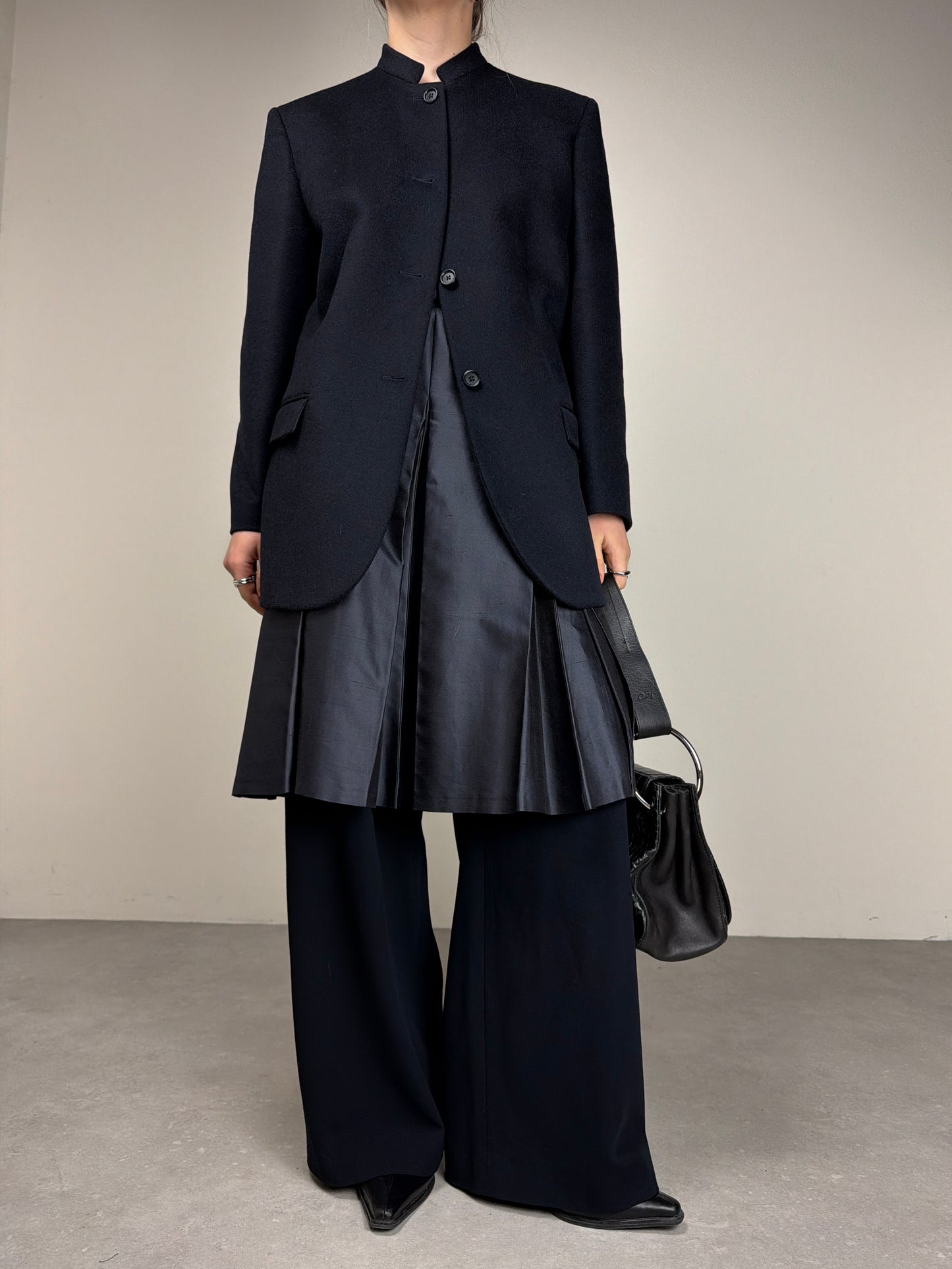 Blazer in 100% puro cashmere made in Italy