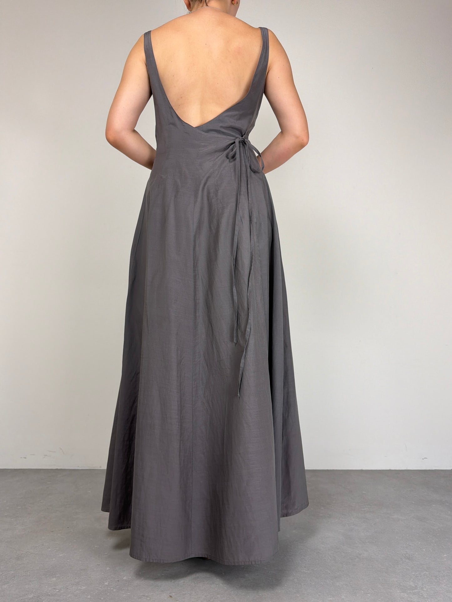 Abito Made in Italy in seta e cotone