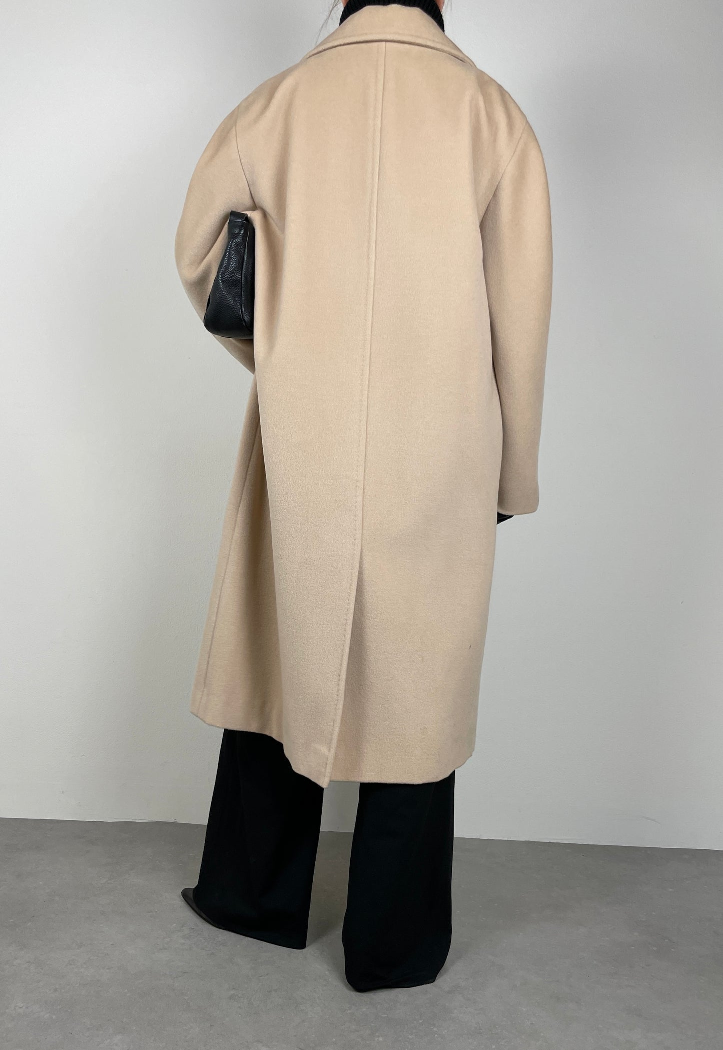 Ivory wool coat