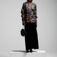 Gonna Yves Saint Laurent in velluto di cotone nero