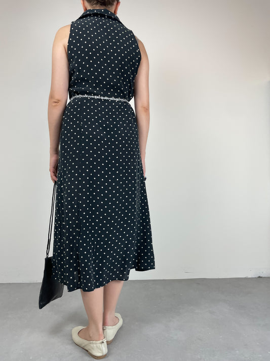 Abito MAX MARA in pura seta a pois