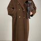 Max Mara 101801 cappotto color cioccolato