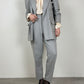 Made in Paris grey wool suit