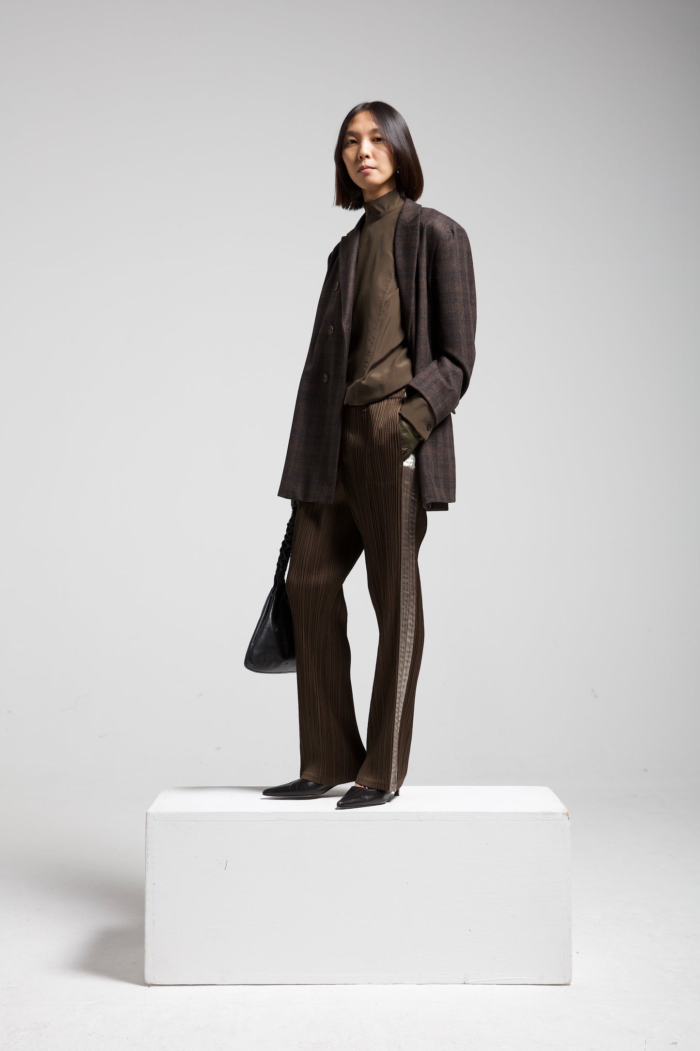 Pleats Please Issey Miyake pantaloni